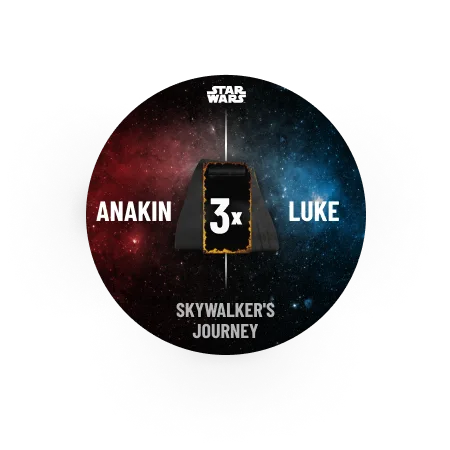 Select Your STAR WARS™ Virtual Challenge Bundle - 10% OFF Anakin & Luke Journey's