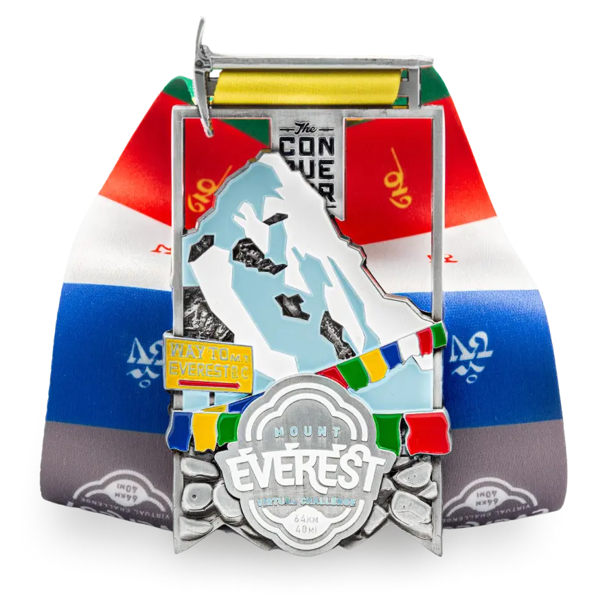 Finish the Challenge, Receive Your Medal, Get your Money Back