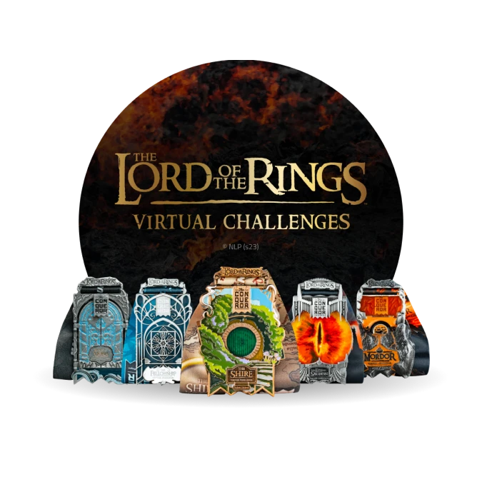 Sign up for THE LORD OF THE RINGS Virtual Challenges