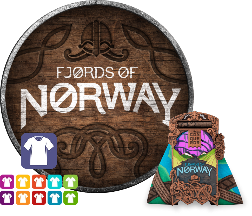 Sign up for Fjords of Norway Virtual Challenge 