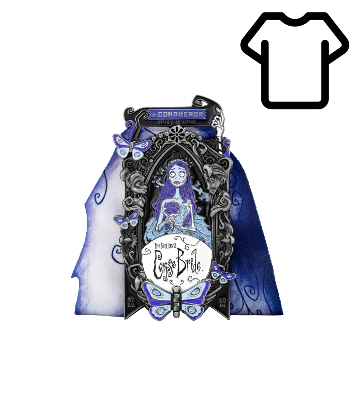 Corpse Bride Virtual Challenge | 1x Entry + 1x Medal + 1 Apparel