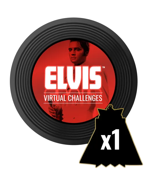 Elvis Virtual Challenge | 1x Entry + 1x Medal