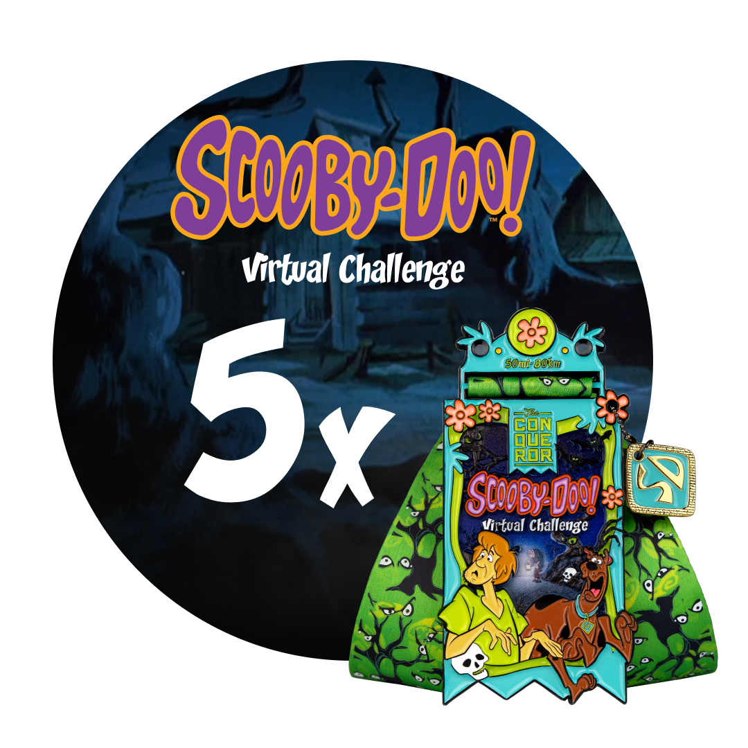 Sign up for 5x Scooby-Doo Virtual Challenge 