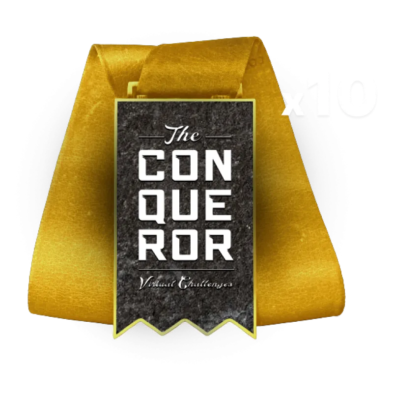 Sign up for Any 10 Conqueror Challenges 