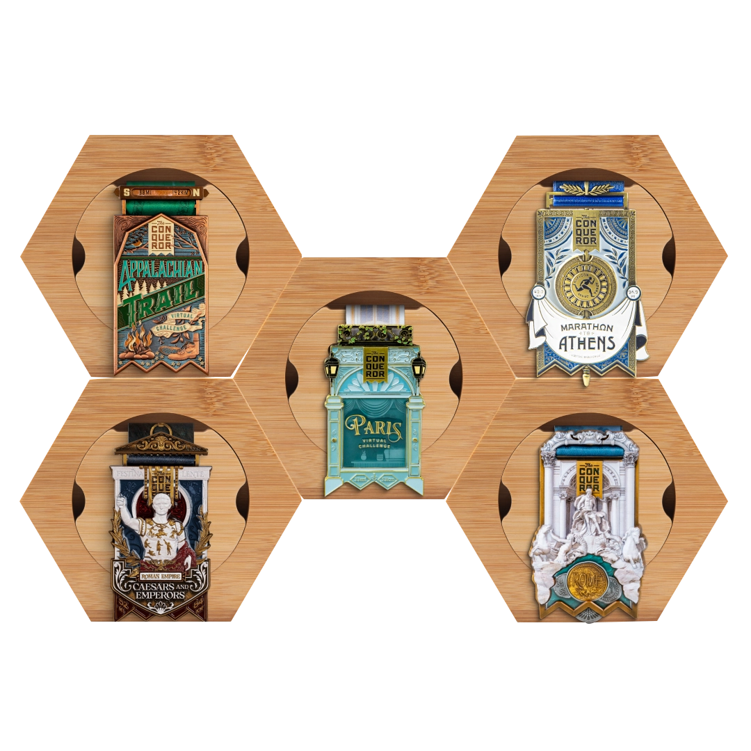 5x Honeycomb Medal Holder Pack