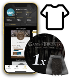 1x GAME OF THRONES Challenge | Entry + Medal + 1 Apparel