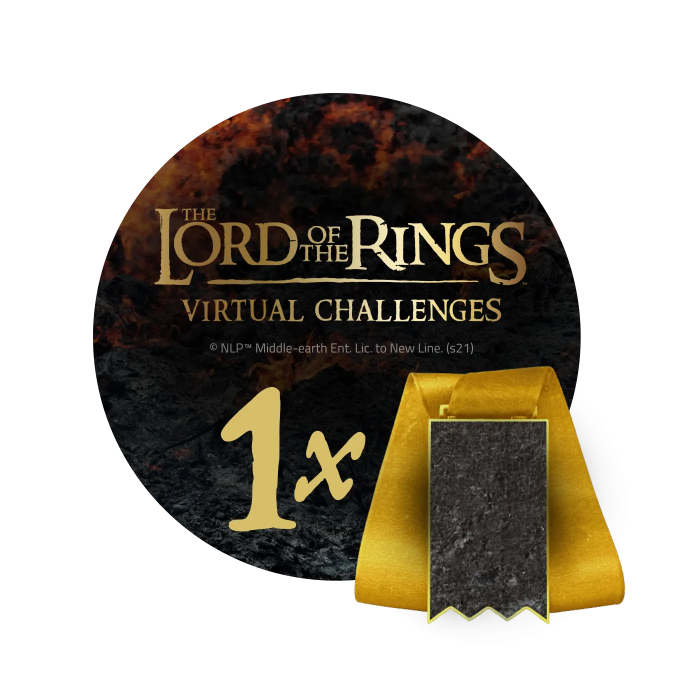 Sign up for 1x THE LORD OF THE RINGS Challenge 