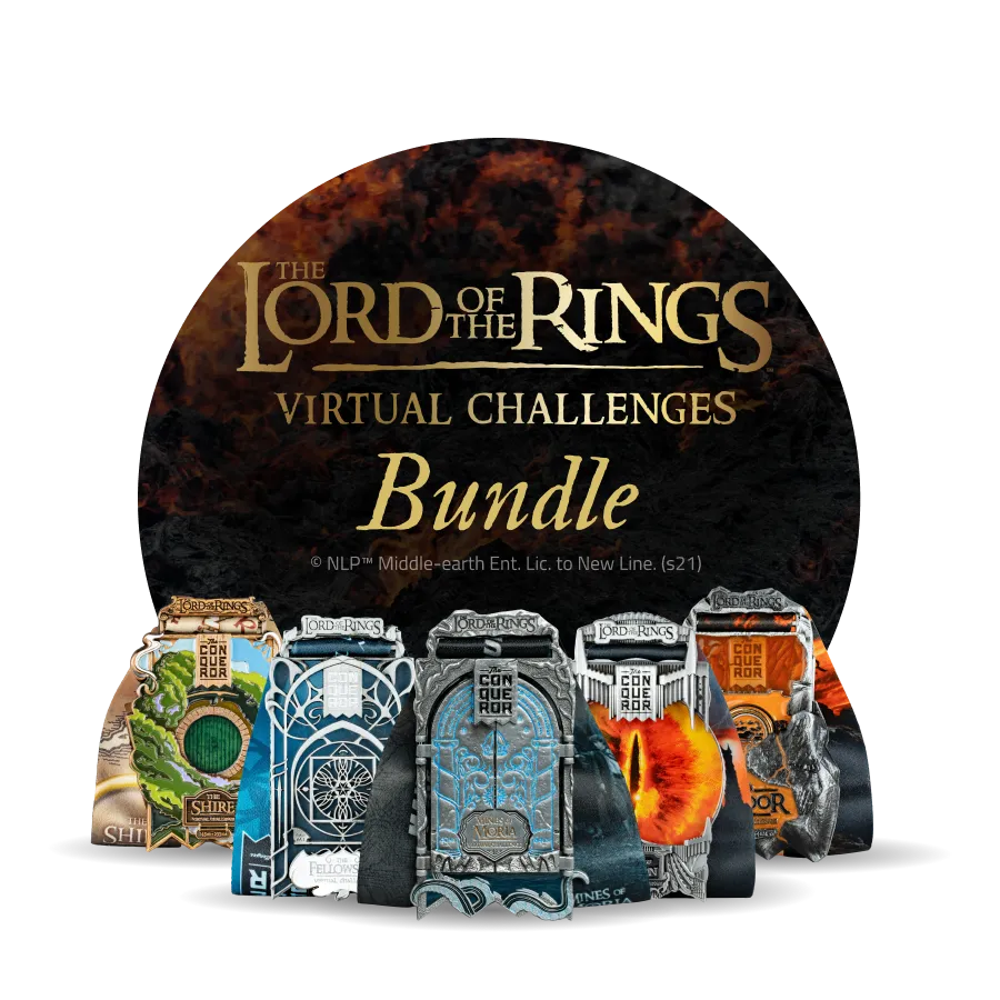 Sign up for THE LORD OF THE RINGS Virtual Challenge Bundle