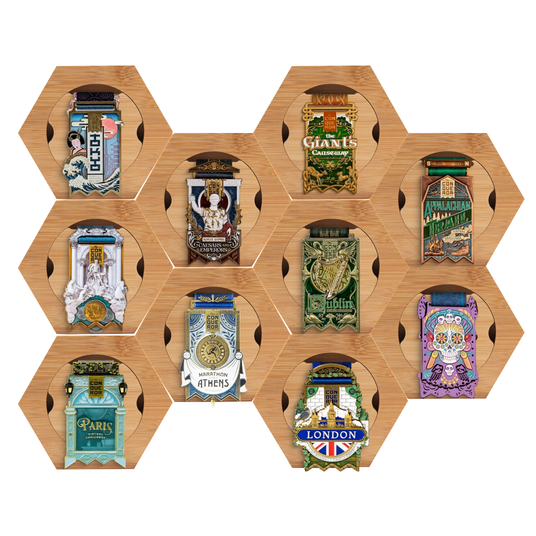 10x Honeycomb Medal Holder Pack