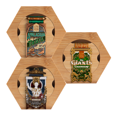 3x Honeycomb Medal Holder Pack